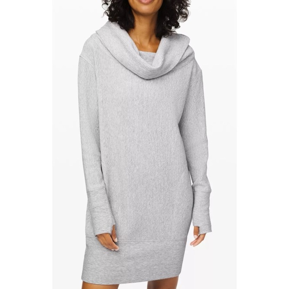 Lululemon Along the Way Dress Grey - Picture 1 of 10